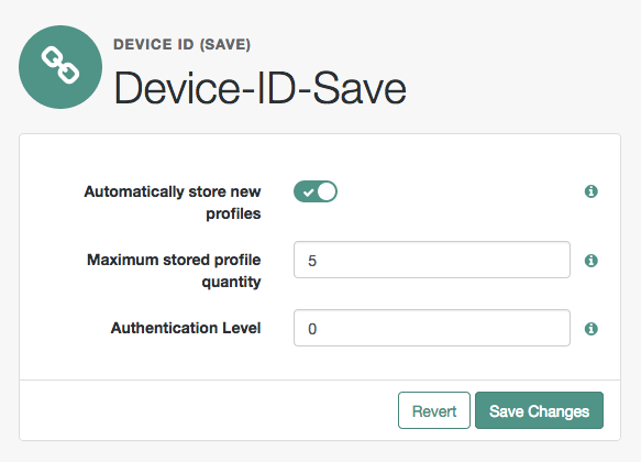 Device ID (Save)