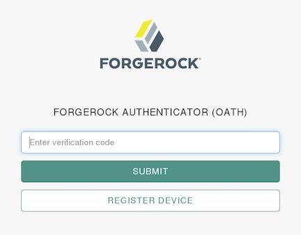 Initial screen in the multi-factor authentication process if two step verification is mandatory