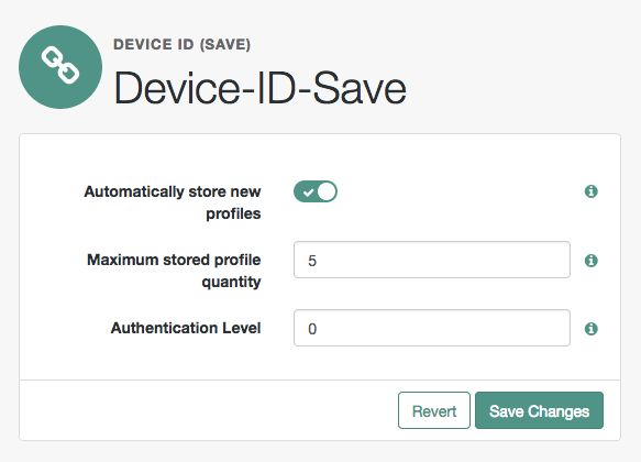 Device ID (Save)