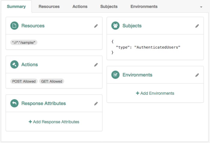 Authorization Policy Example