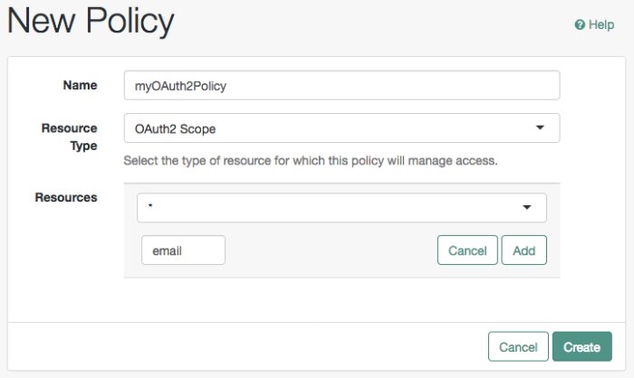 Edit the resource pattern if required.