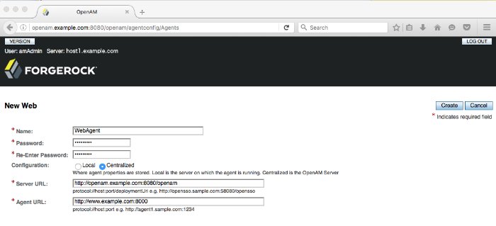 New Web Agent Profile