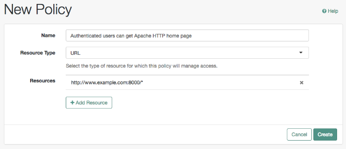 AM New Policy Settings