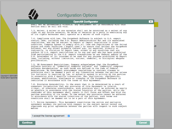 AM License Agreement