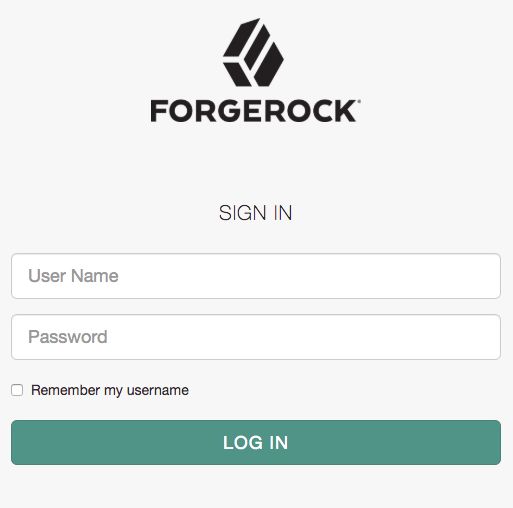 AM Login Page