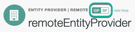 Switch Between Multiple Roles in an Entity Providers