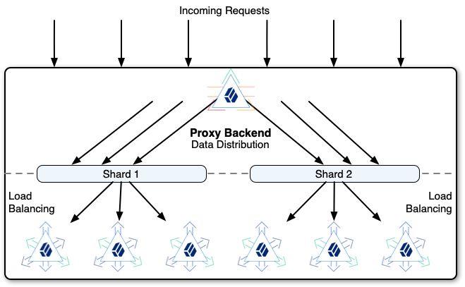 LDAP request routing in a proxy backend