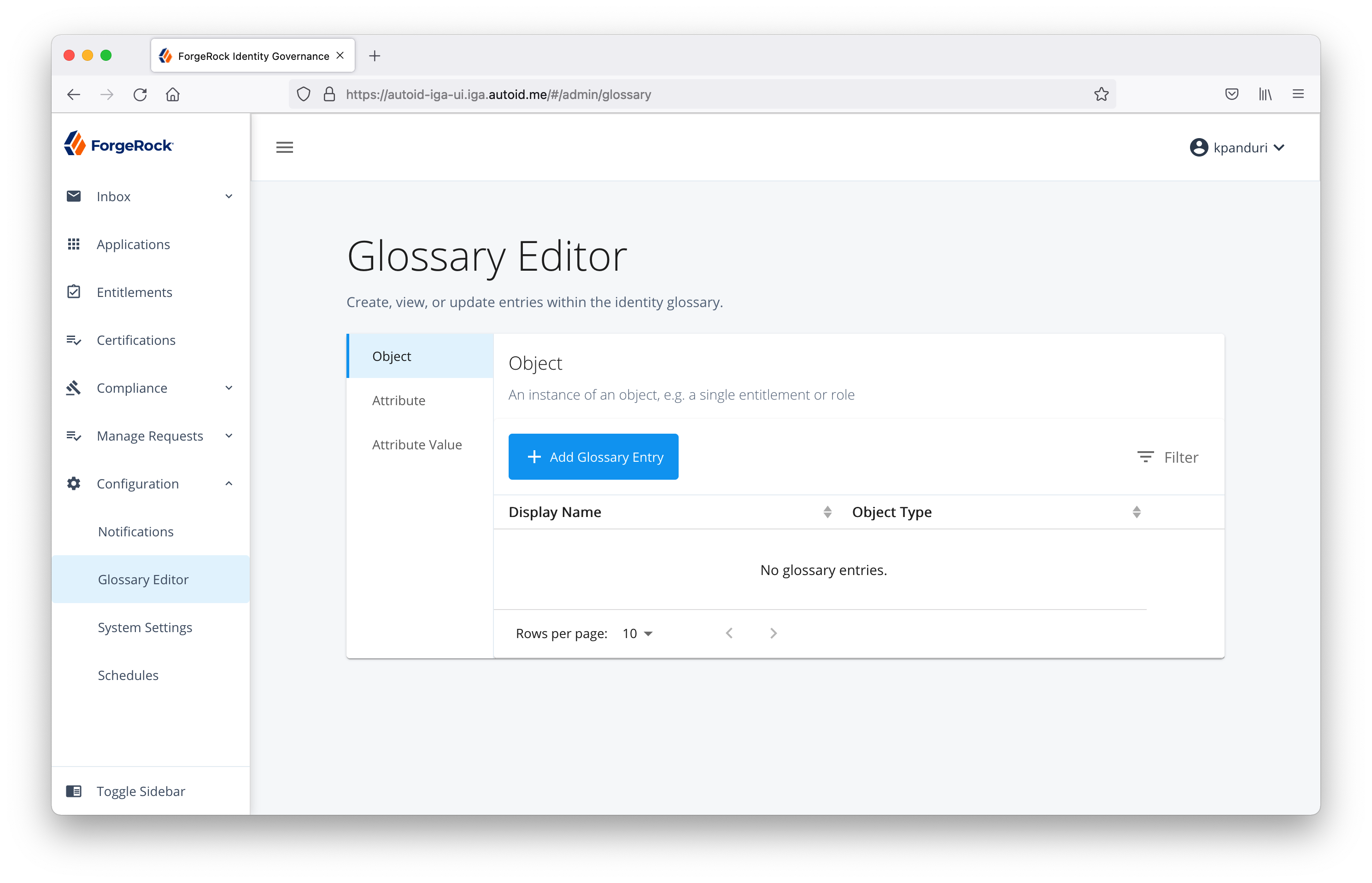 iga glossary editor