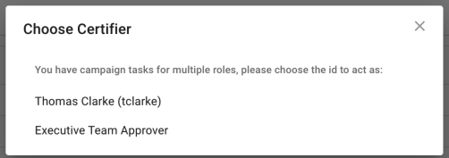 iga choosing multiple certifier options