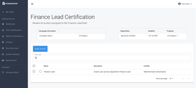 iga object certification list for object campaign