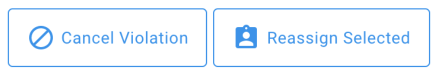 iga active violation action buttons
