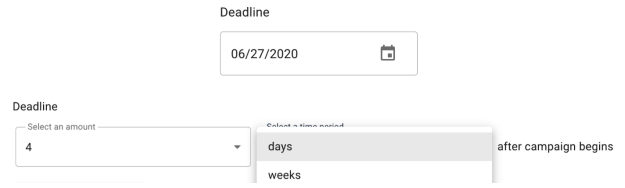 iga ad hoc deadline