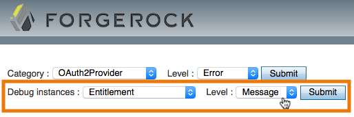 Use the Debug.jsp page to enable message-level debug logging.