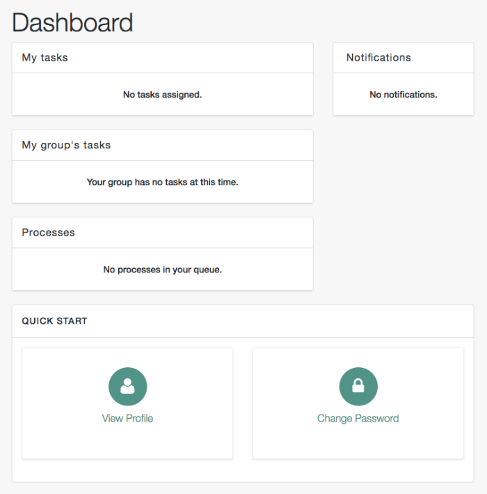 OpenIDM Self-Service User Interface