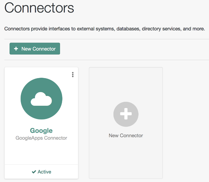 Active GoogleApps Connector